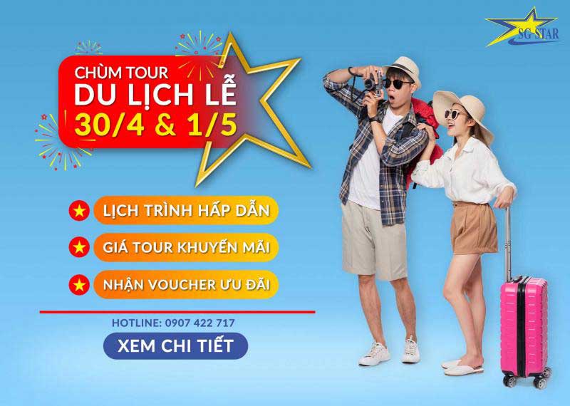 Top 10 Tour du lịch giá rẻ và tiện lợi trong nước dịp lễ 30/4 và 1/5