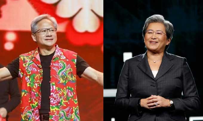 Cuộc đua chip AI giữa chú cháu Jensen Huang và Lisa Su