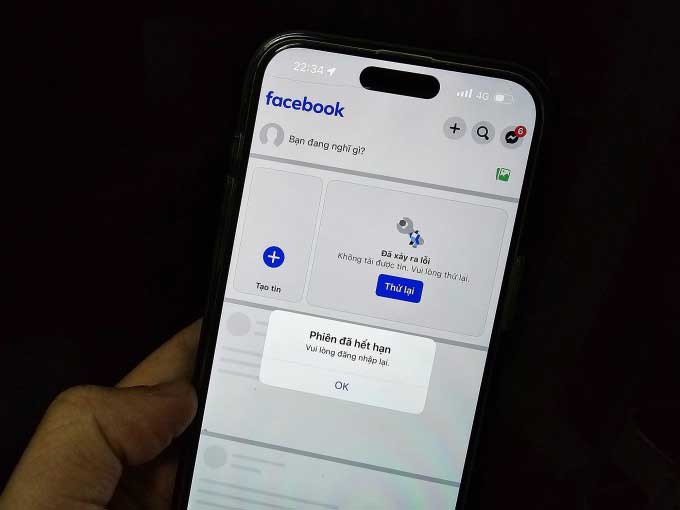 Đa số người vẫn gặp khó khăn khi truy cập vào ứng dụng Facebook