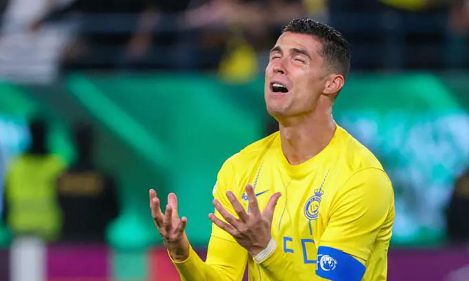 Ronaldo và đội Al Nassr bị loại khỏi Giải bóng đá Champions League AFC