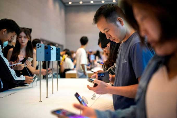 Sụt giảm 24% trong việc bán iPhone tại thị trường Trung Quốc