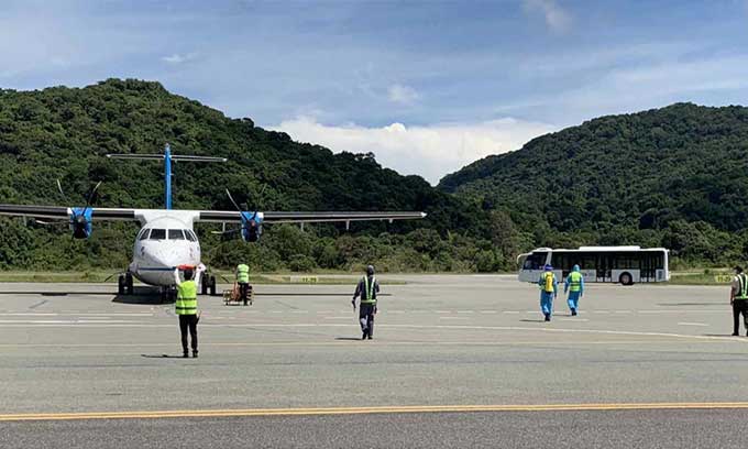 Tăng tần suất bay đến Côn Đảo của Vietnam Airlines