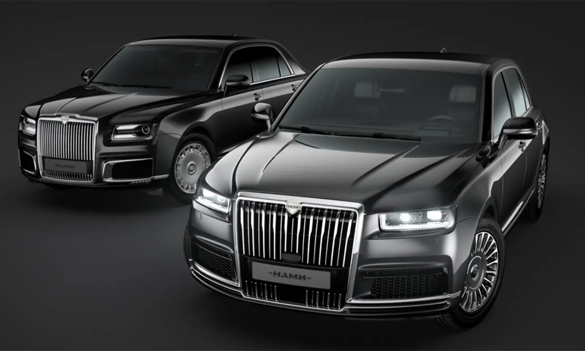 Aurus Senat 2025 - Chiếc limousine mới dành cho tổng thống Nga Putin