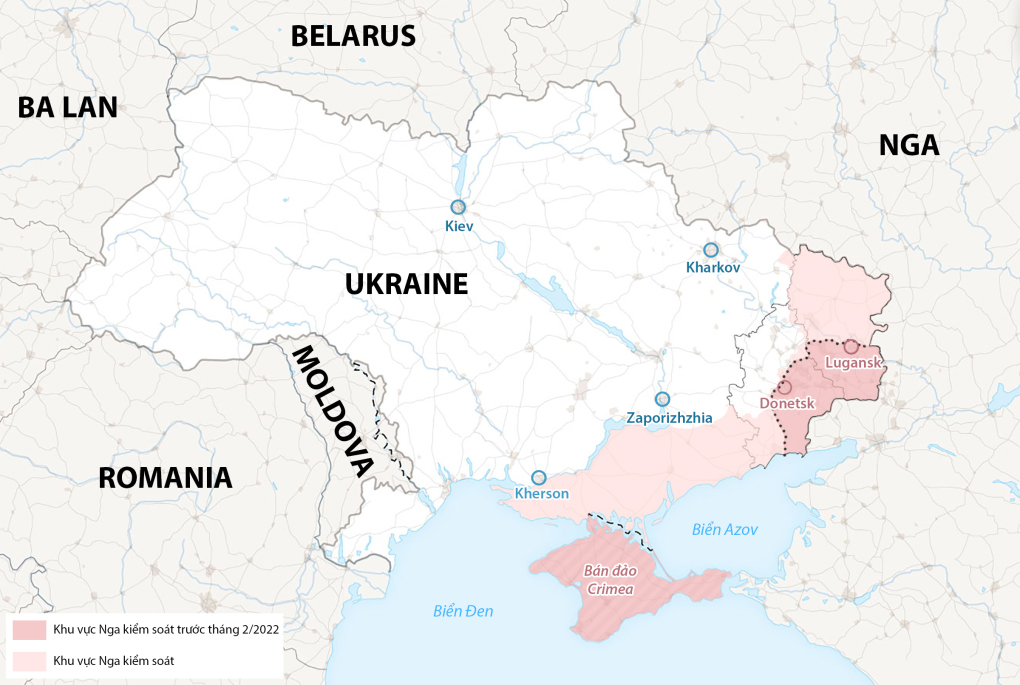 Sau tiền tuyến cuộc chiến Nga Ukraine