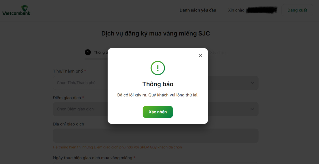 Agribank từ tuần sau bán vàng trực tuyến