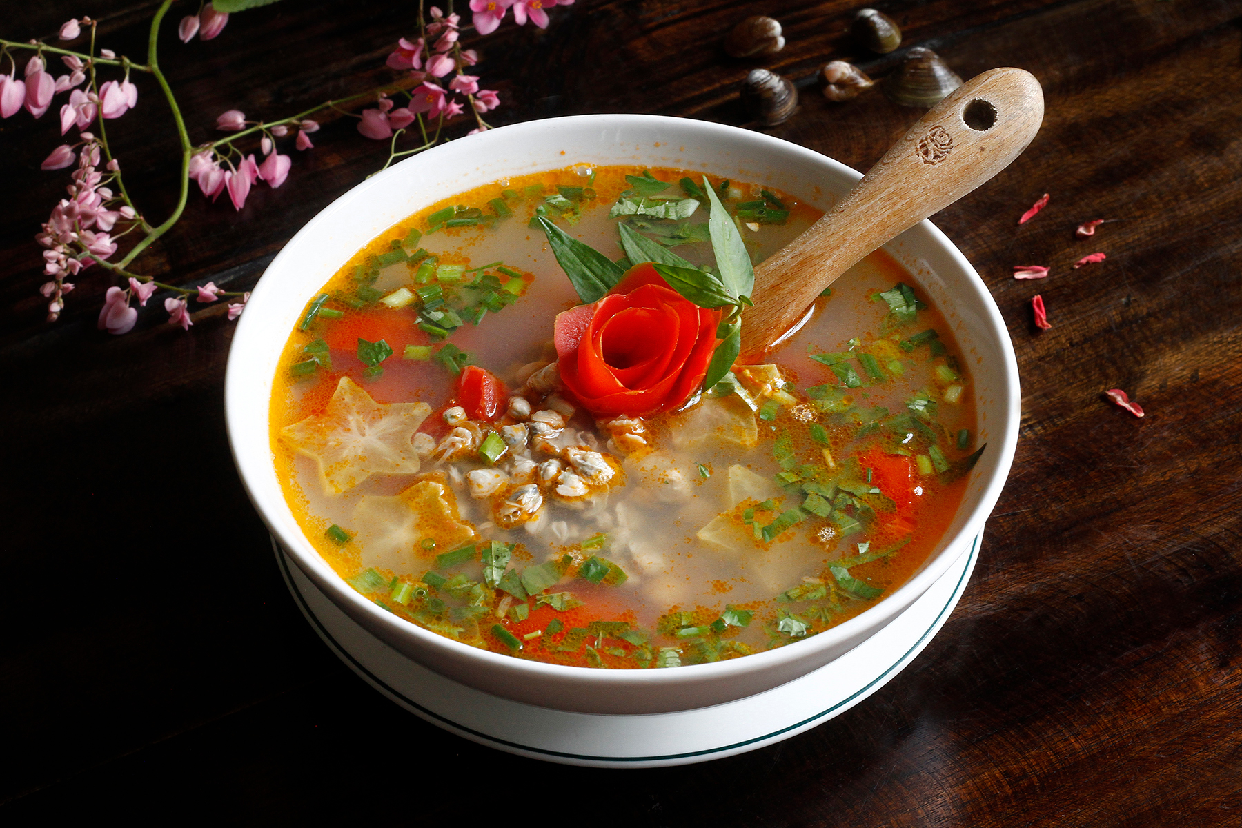 Hến canh riêu Bắc Bộ