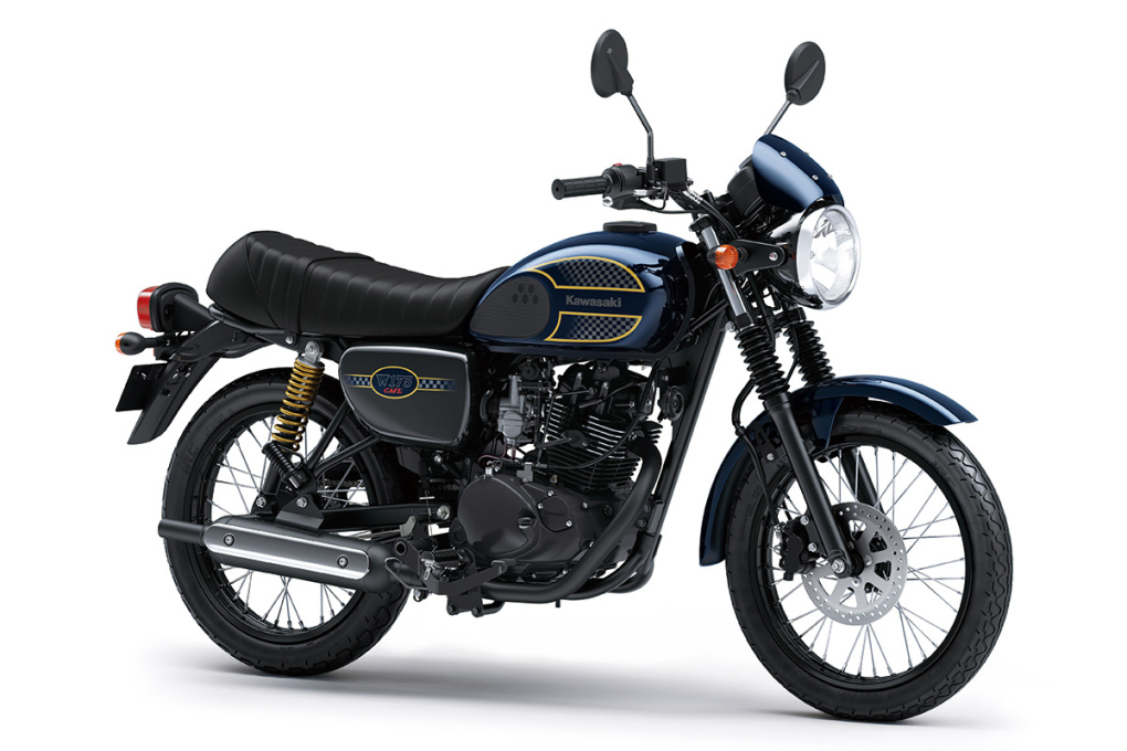 Kawasaki W175 2025 giá khởi điểm 2100 USD