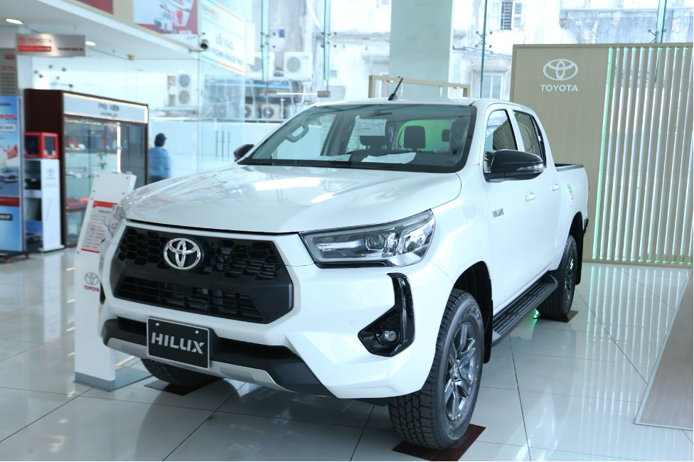 Toyota Hilux trong phân khúc xe bán tải có vị thế đáng chú ý