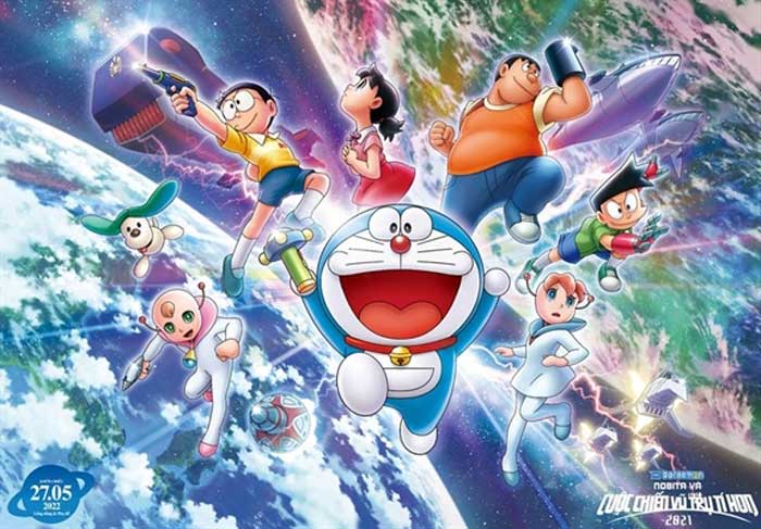 Đánh giá phim Doraemon: Nobita Và Cuộc Chiến Vũ Trụ Tí Hon 2021