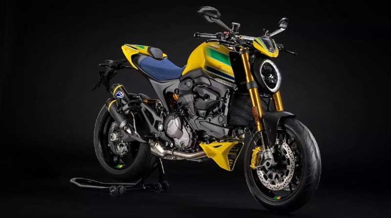 Ducati Monster Senna - Phiên bản giới hạn vinh danh huyền thoại Ayrton Senna