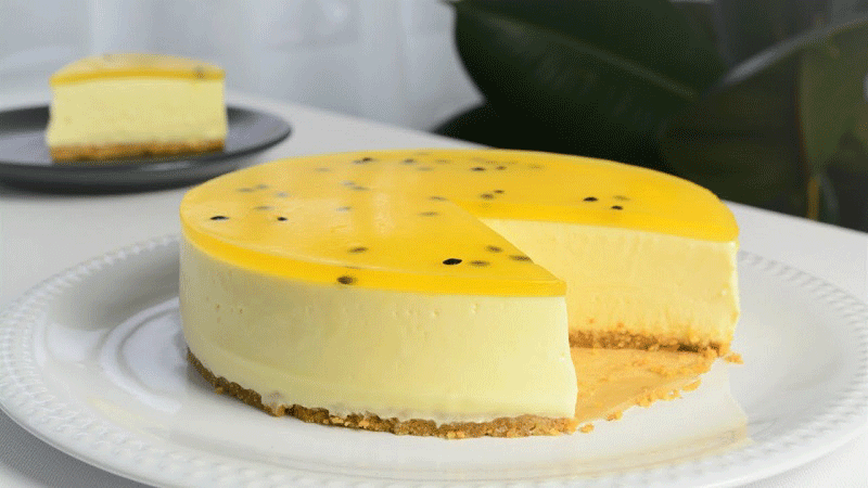 Hướng dẫn làm Cheese Cake Chanh Dây