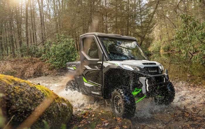 Kawasaki RIDGE/RIDGE XR - Xe địa hình bốn bánh mới với động cơ 999cc