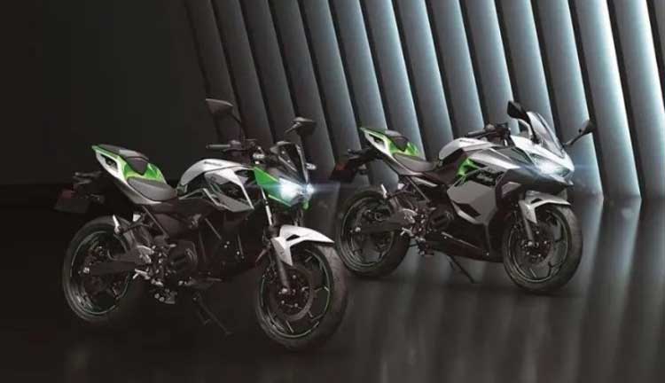 Kawasaki Ra Mắt Bộ Đôi Mô Tô Điện Ninja e-1 và Z e-1 2024