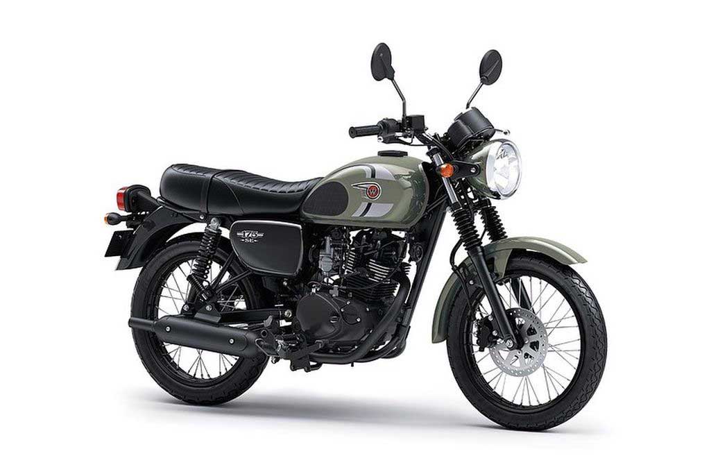 Kawasaki W175 2025 - 3 biến thể phong cách Retro cổ điển