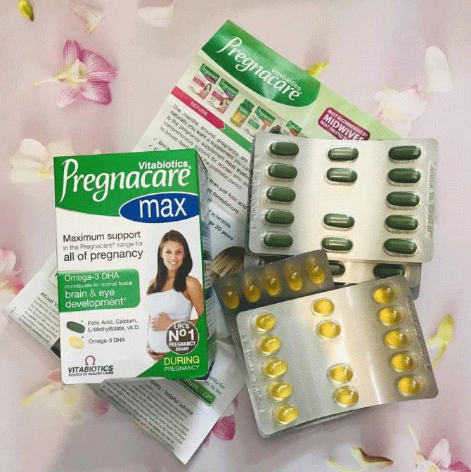 Uống pregnacare max có cần uống thêm gì không?