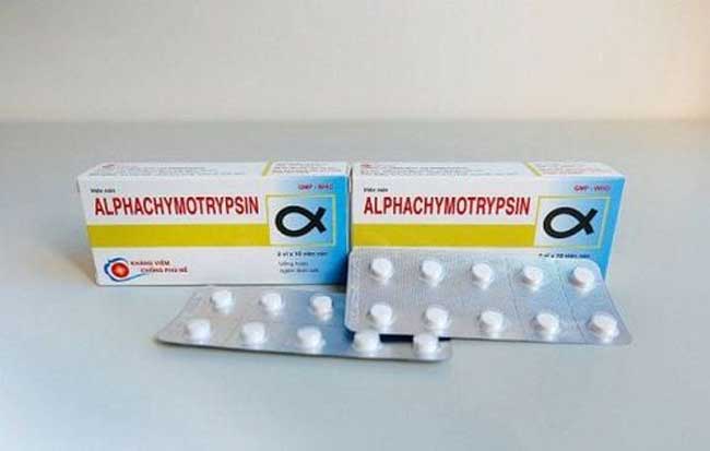 Alpha chymotrypsin là thuốc gì?