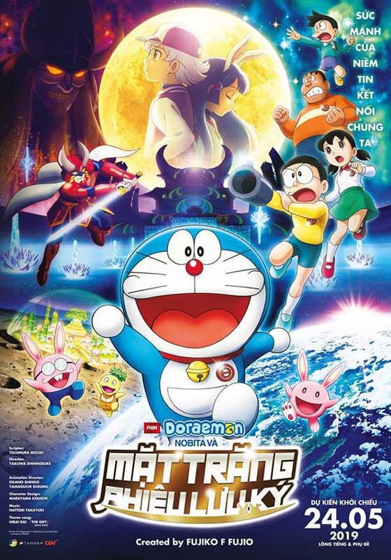 Đánh giá phim Doraemon: Nobita và Mặt Trăng Phiêu Lưu Ký