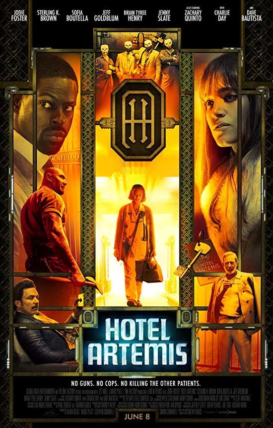 Đánh giá phim Khách Sạn Tội Phạm (Hotel Artemis)