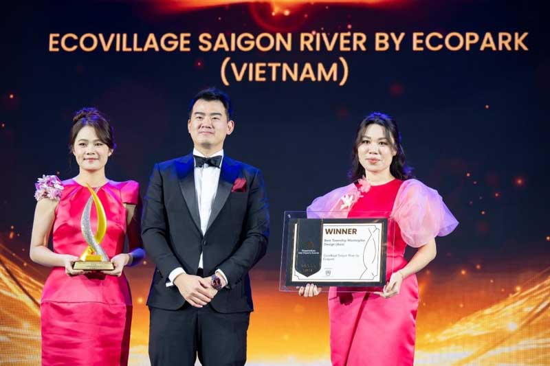 Ecovillage Saigon River vinh dự nhận giải Khu đô thị thiết kế quy hoạch xuất sắc nhất châu Á