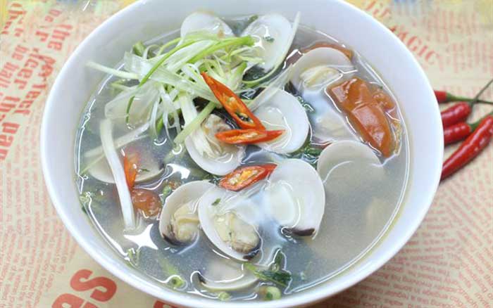 Hướng dẫn cách làm Canh chua rau nhút nấu nghêu