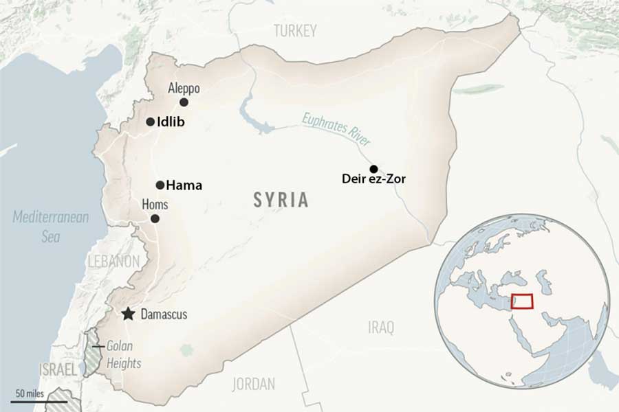 Liên minh quân nổi dậy do HTS dẫn đầu tuyên bố kiểm soát thành phố Deir ez-Zor tại Syria