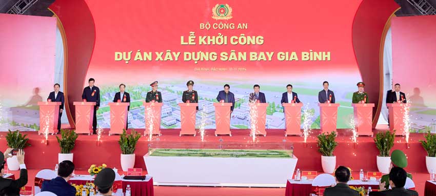 Sun Group cam kết hoàn thành sân bay Gia Bình trong 12 tháng với tiến độ nhanh chóng