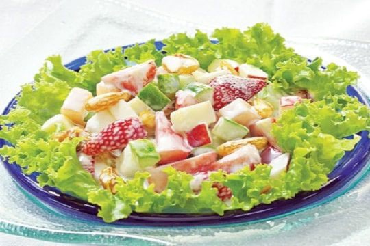 Hướng dẫn cách làm Salad trái cây nhiệt đới