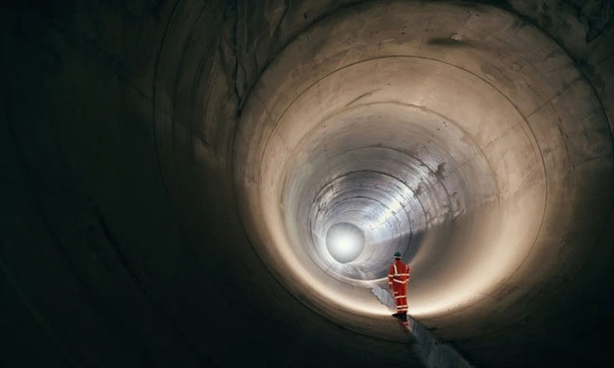 Siêu cống Tideway giúp London đối phó ô nhiễm và lũ lụt.