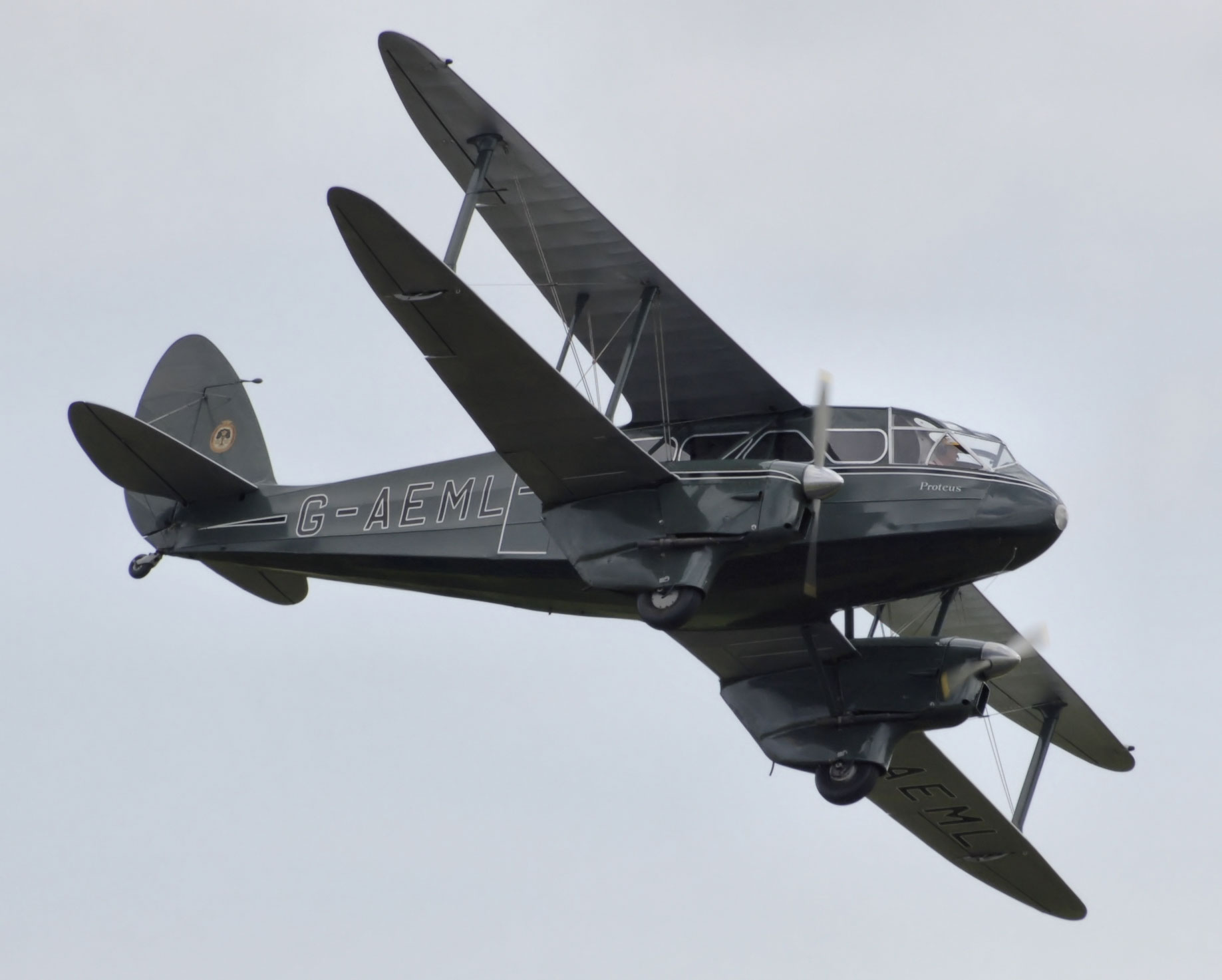 Máy bay chở khách De Havilland Dragon Rapide hoạt động như thế nào?