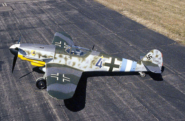 Máy bay tiêm kích Messerschmitt Bf 109 hoạt động như thế nào?