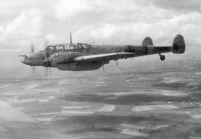 Máy bay tiêm kích Messerschmitt Bf 110 hoạt động như thế nào?