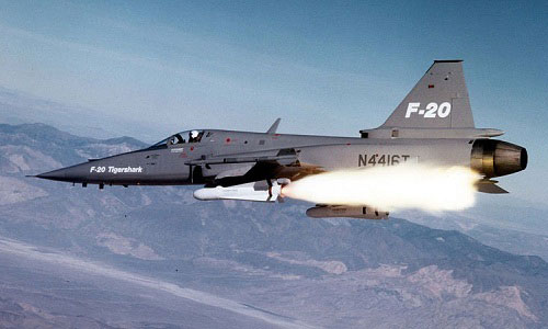 Máy bay tiêm kích Northrop F-20 Tigershark hoạt động như thế nào?