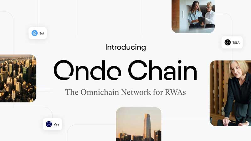 Ondo Finance ra mắt layer-1 riêng để token hóa tài sản