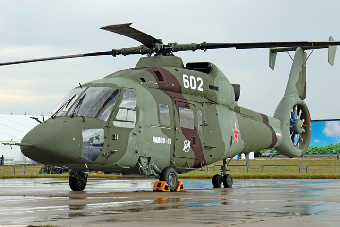 Trực thăng Kamov Ka-60 hoạt động như thế nào?