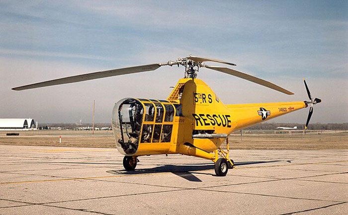 Trực thăng Sikorsky H-5 hoạt động như thế nào?