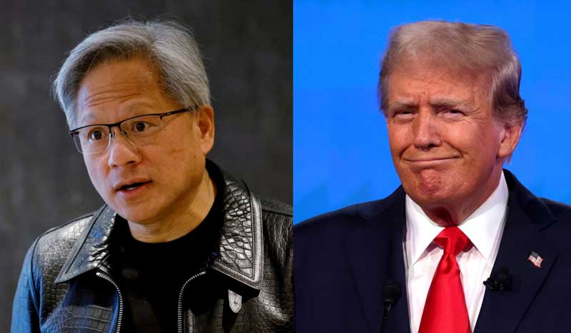 Trump gặp CEO Nvidia bàn về AI Trung Quốc DeepSeek