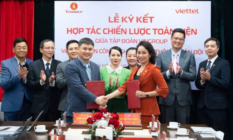 Vingroup và Viettel hợp tác thúc đẩy phát triển bền vững tại Việt Nam