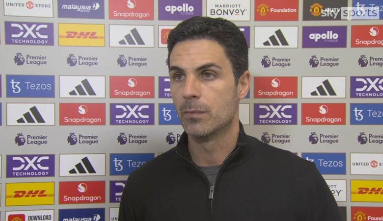Arteta rời phỏng vấn khi bị hỏi về cơ hội vô địch Arsenal