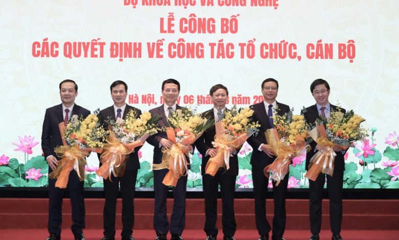 Bộ Khoa học và Công nghệ ra mắt 130 quyết định tổ chức mới