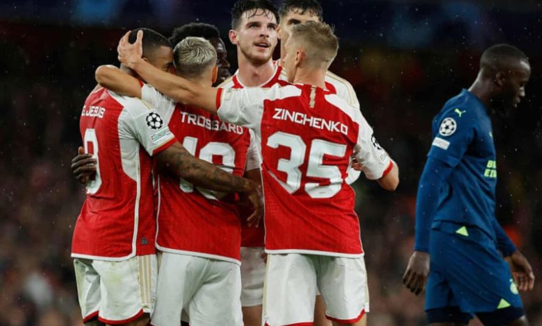 Chất lượng hàng thủ quyết định thắng lợi Arsenal trước PSV tại Champions League