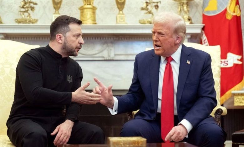 Cuộc gặp căng thẳng giữa Tổng thống Zelensky và Trump tại Nhà Trắng