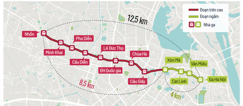 Hơn 10 hộ dân ở Giang Văn Minh bị nứt nhà do đào ngầm metro