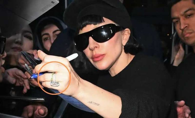 Lady Gaga chia sẻ về nhẫn cỏ độc đáo của Michael Polansky