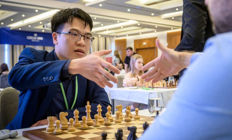 Lê Quang Liêm không thắng tại Prague Masters 2025, chỉ hòa và thua