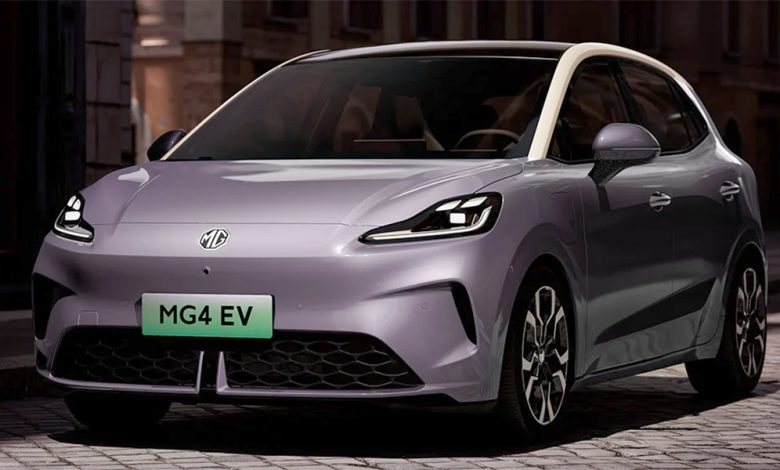 MG4 EV thế hệ mới mẫu hatchback điện nổi bật tại Trung Quốc