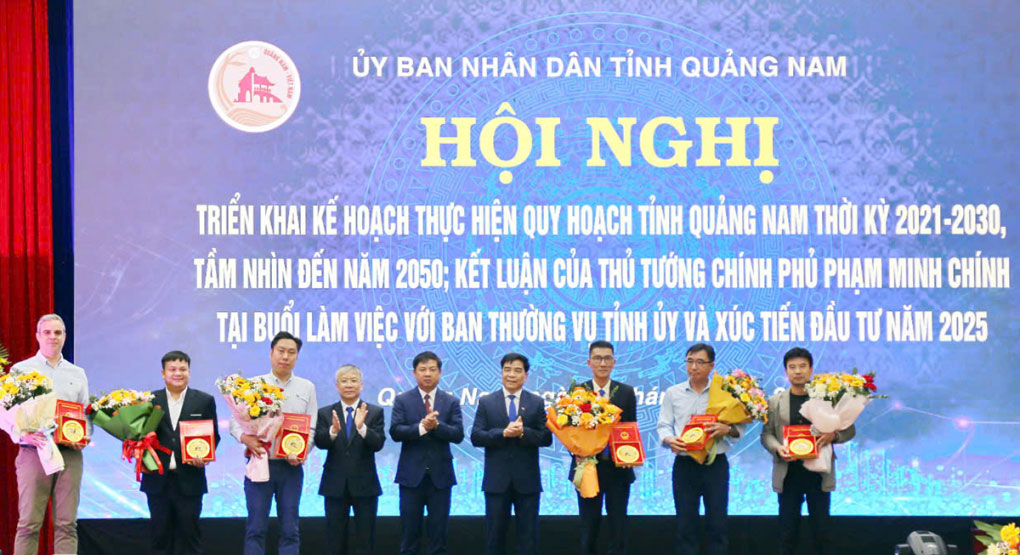 Quảng Nam cấp giấy đầu tư 6 dự án với vốn 40.000 tỷ đồng