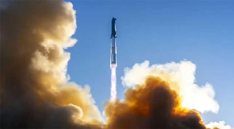 SpaceX thực hiện thử nghiệm lần 8 của siêu tên lửa Starship