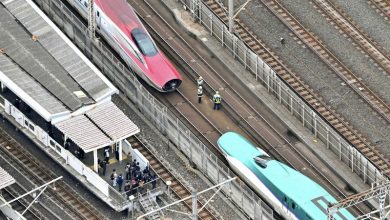 Tàu shinkansen Tohoku gặp sự cố bung khớp nối lần hai trong 6 tháng