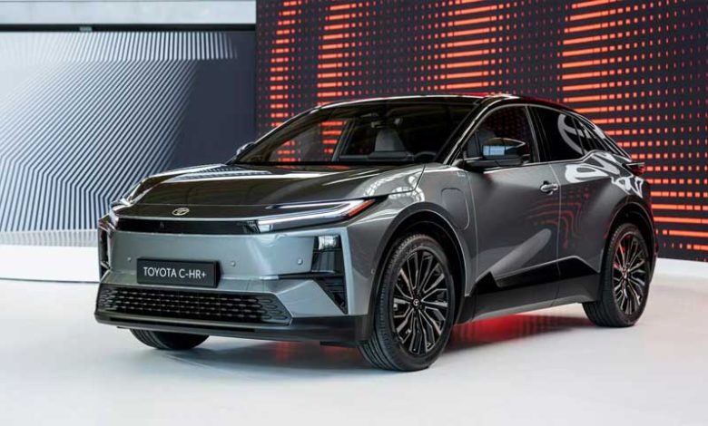 Toyota C-HR+ xe điện mới sắp ra mắt tại châu Âu cuối năm nay