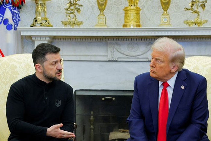 Tranh cãi nảy lửa giữa Trump và Zelensky tại Nhà Trắng